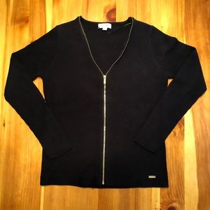 Calvin Klein zip up cardigan